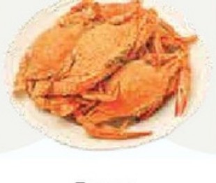 Frozen Steamed Blue Crab