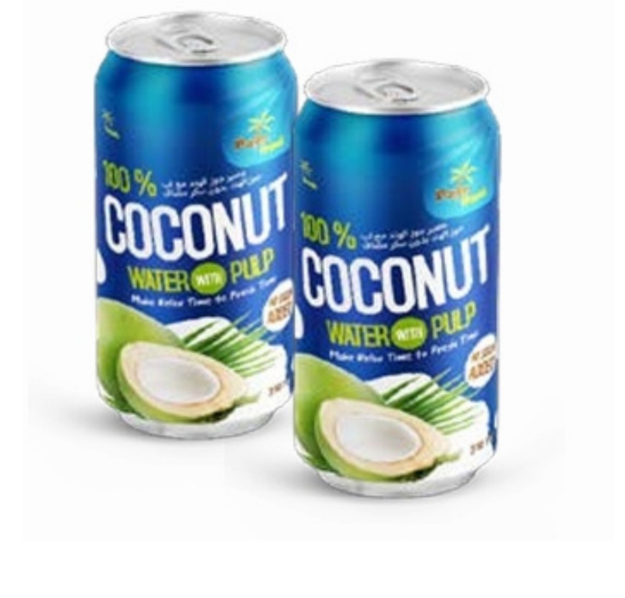 100% Coconut Water with Pulp